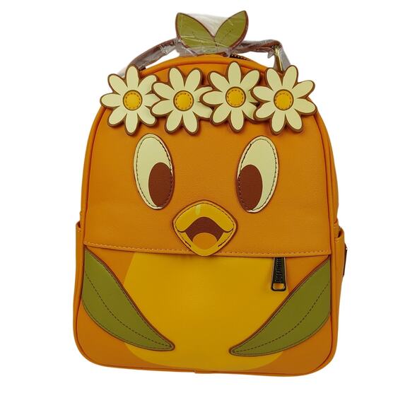 Disney Handbags - Disney Loungefly Mini Backpack Orange Bird 2023 EPCOT Flower and Garden